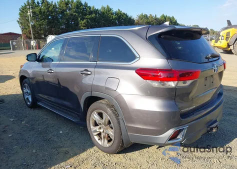 2018 Toyota Highlander Limited из США, поврежденный, VIN 5TDDZRFH8JS488749